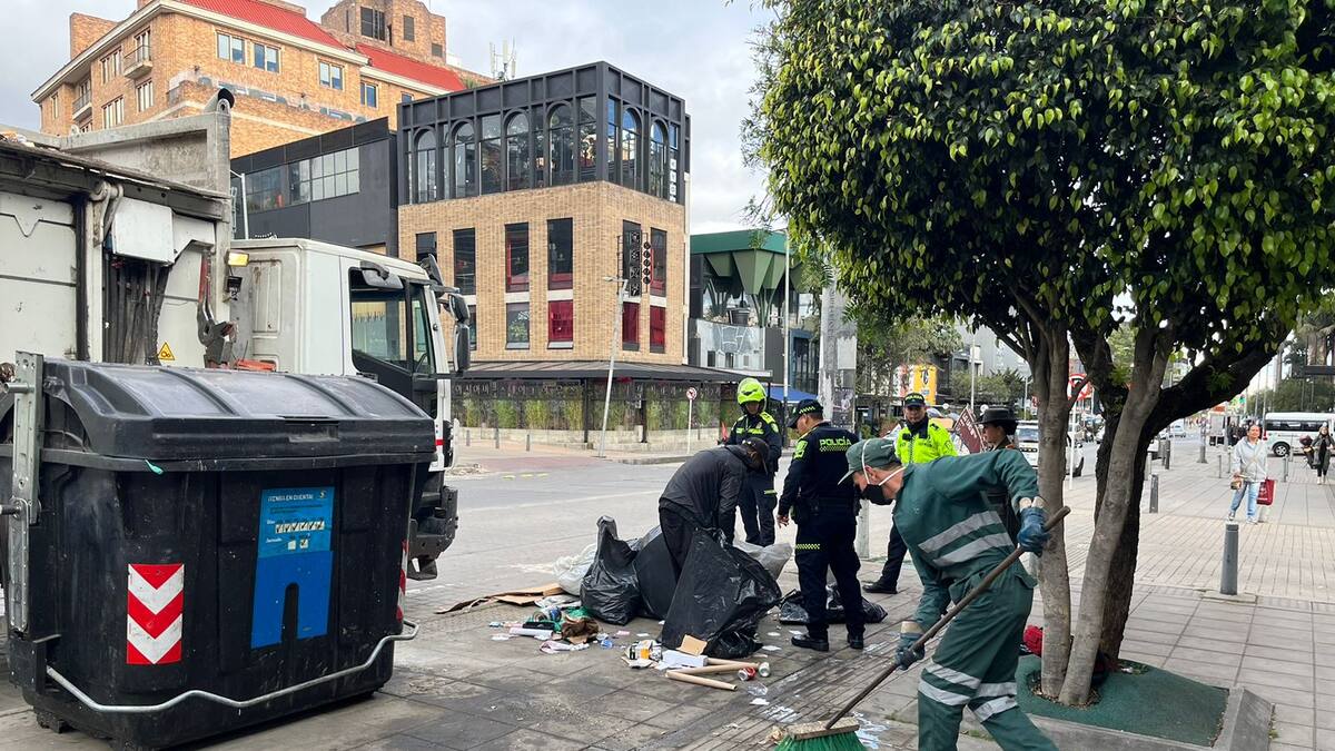Frecuencias de barrido y limpieza aumentarán en 72 zonas de Bogotá