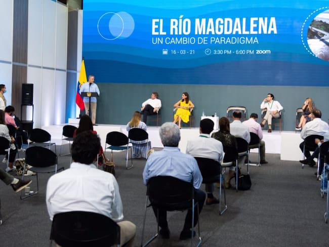 Uno de los eventos durante la Asamblea del BID en Barranquilla.