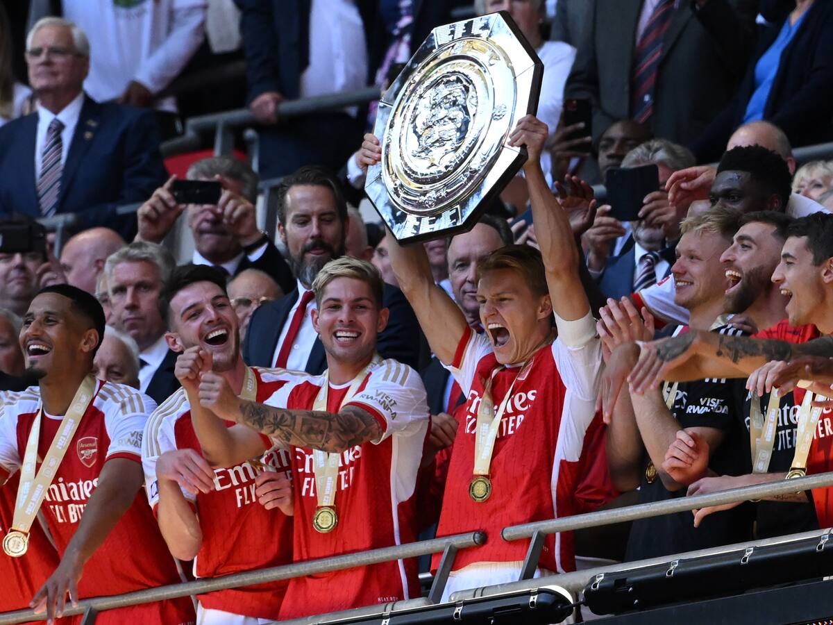 Arsenal se consagra campeón de la Community Shield: final de película ante Manchester City