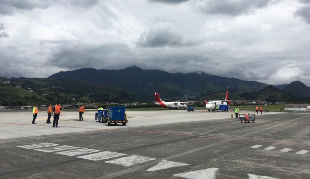 Pista del Aeropuerto La Nubia de Manizales