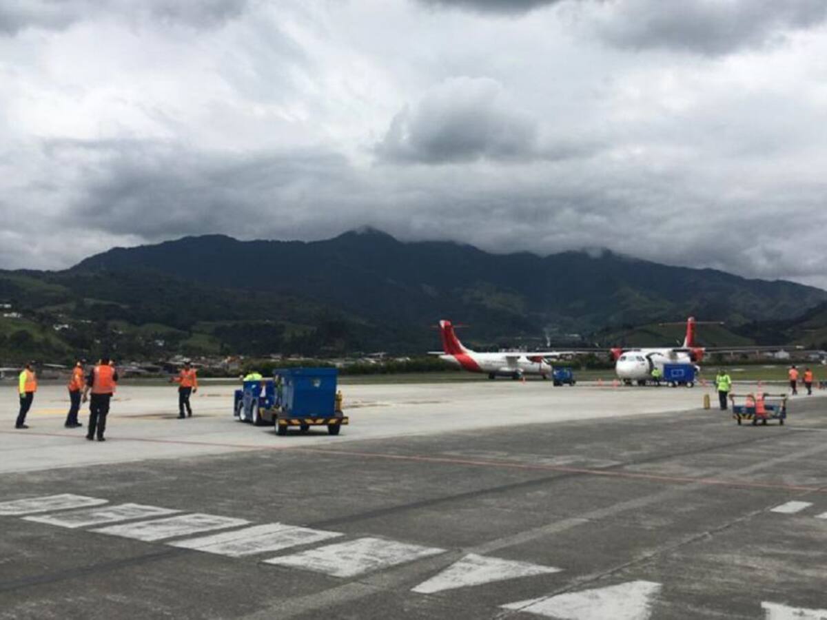 Aumenta la seguridad en el Aeropuerto La Nubia de Manizales