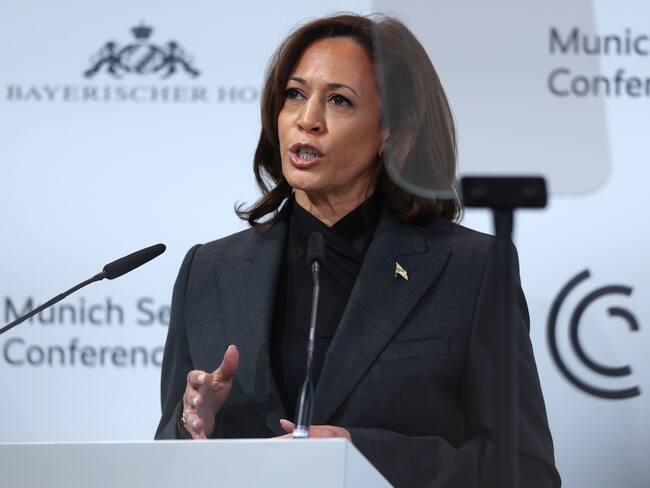 Kamala Harris. (Photo by Johannes Simon/Getty Images)