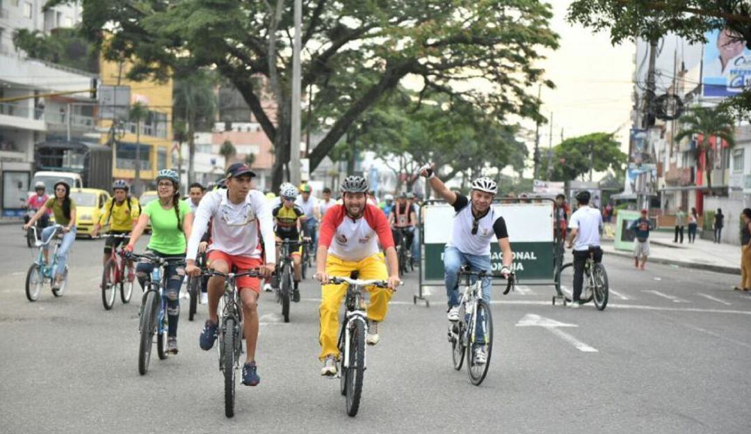 Se reanuda la ciclovía este domingo en Ibagué 