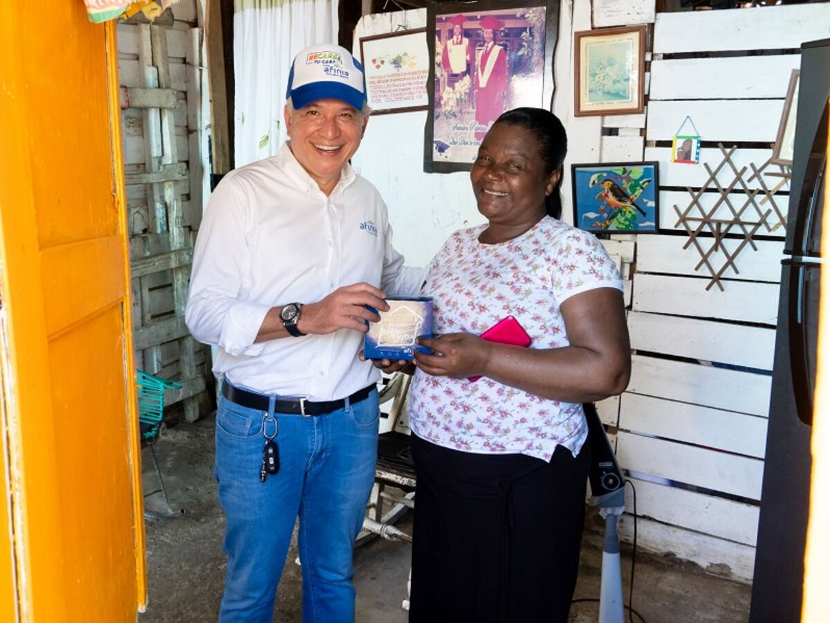 125 personas ya se benefician con la energía prepagada de Afinia en Cartagena