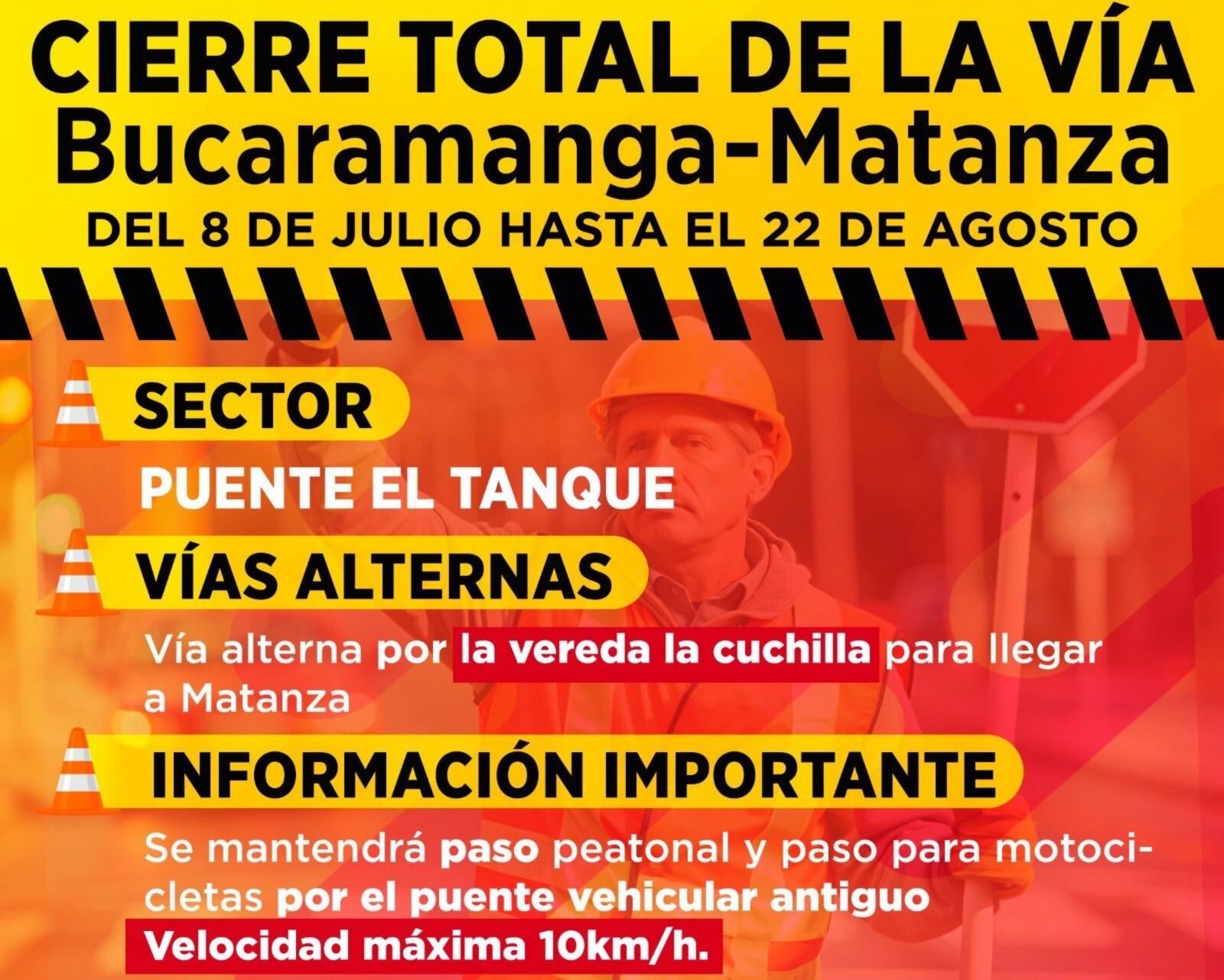 Cierre vida Bucaramanga- Matanza