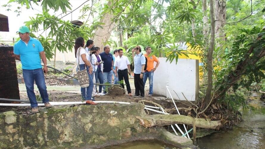 Suspenden 35 construcciones ilegales en Turbaco, Bolívar. Foto: Cortesía/ Alcaldía de Turbaco.
