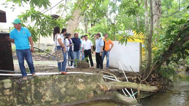 Suspenden 35 construcciones ilegales en Turbaco, Bolívar. Foto: Cortesía/ Alcaldía de Turbaco.