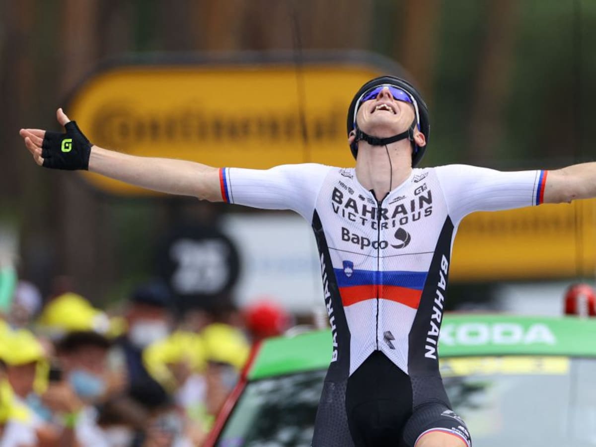 Mohoric ganó la etapa 7 y Van der Poel amplió la diferencia como líder