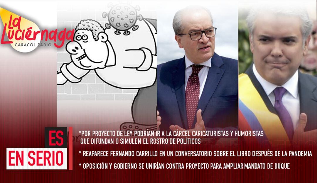 Por proyecto de ley podrían ir a la cárcel humoristas que simulen políticos