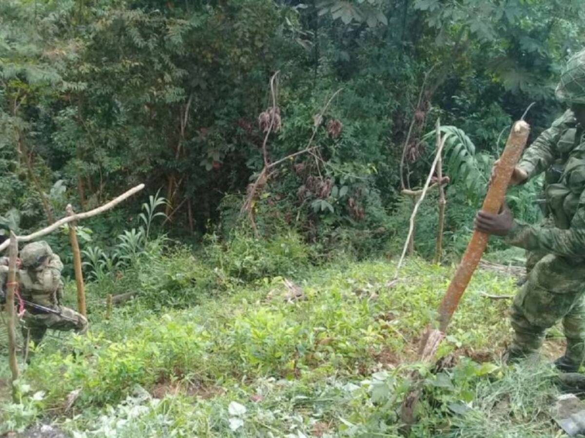 Explosión de artefacto deja dos soldados heridos en el sur de Bolívar