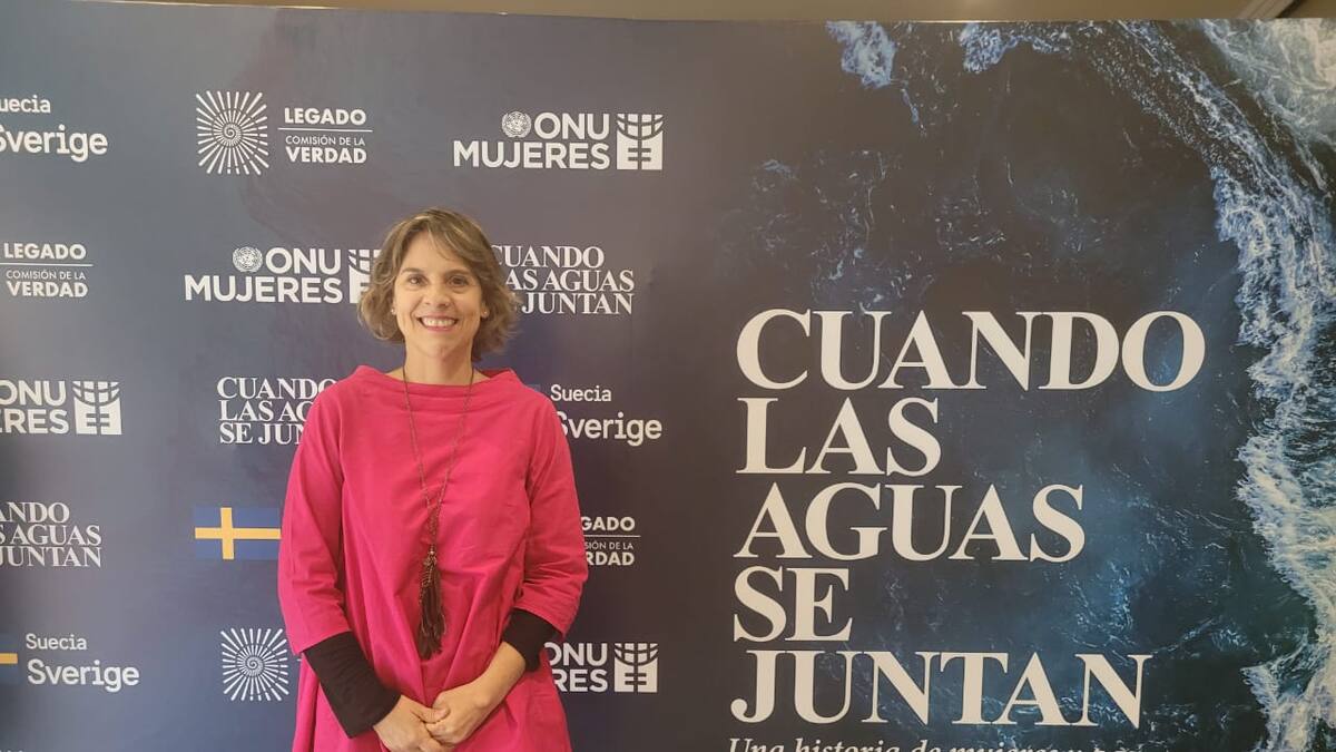 Habla Margarita Martínez, directora de ‘Cuando las aguas se juntan: una historia de mujeres y paz’