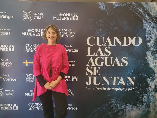 Habla Margarita Martínez, directora de ‘Cuando las aguas se juntan: una historia de mujeres y paz’
