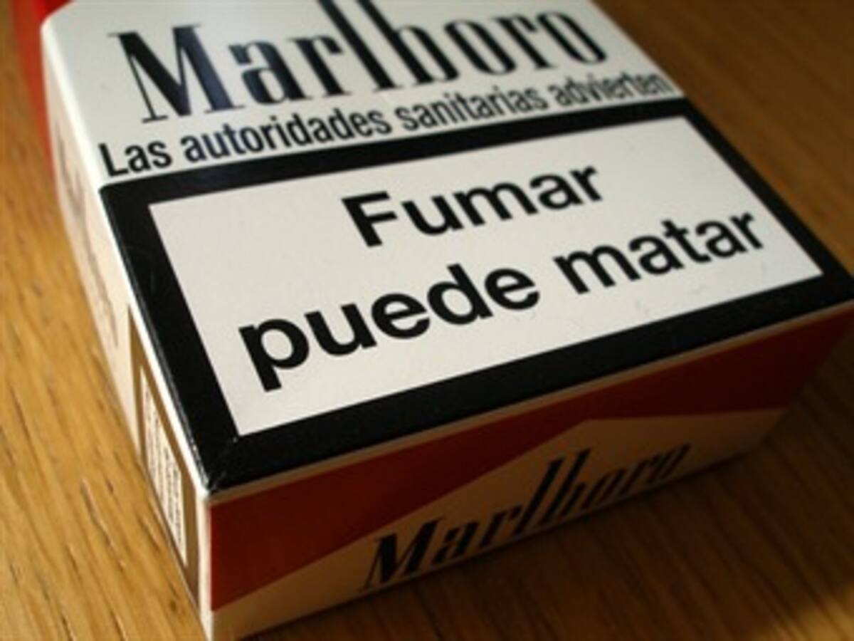 En menos de diez meses tendrán que cambiar las cajetillas de cigarrillos en Colombia