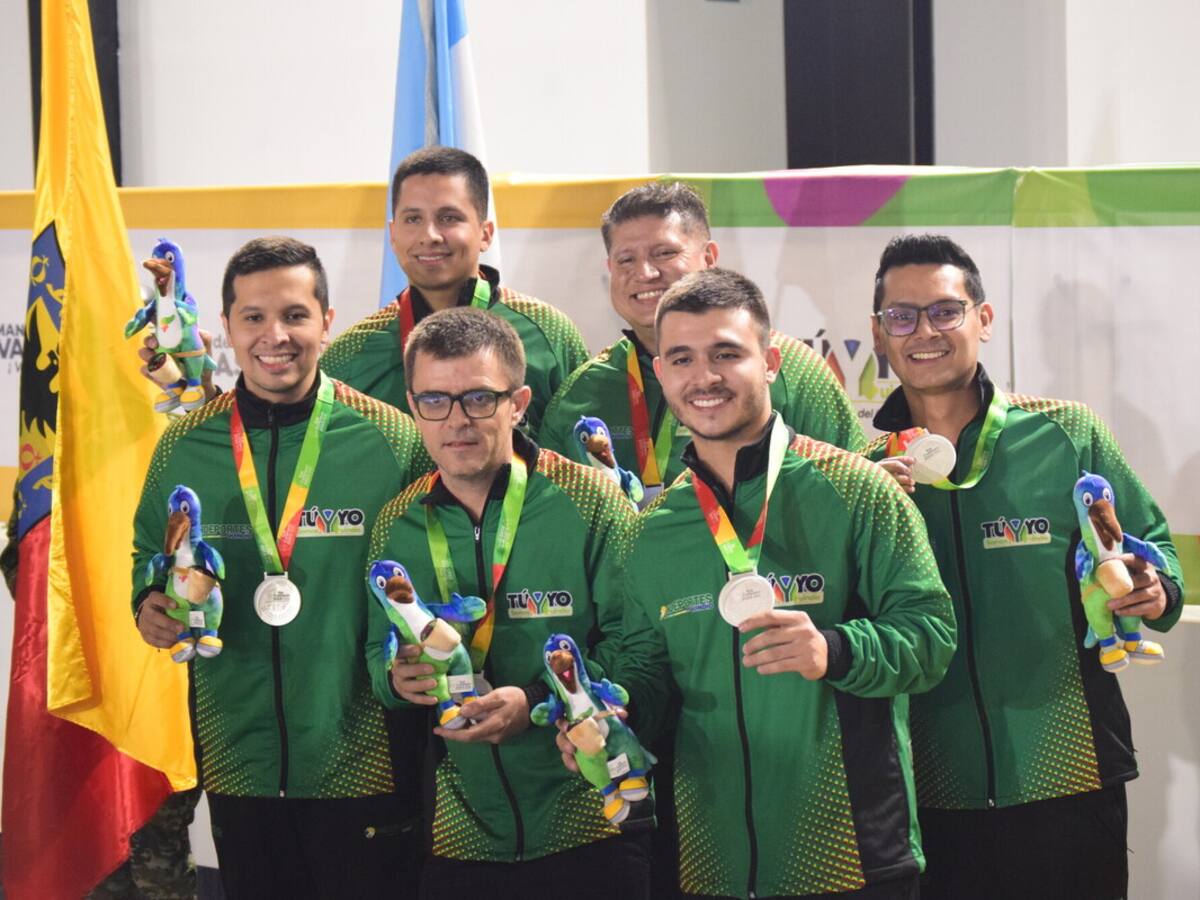 Quindío obtuvo medalla de plata en Bolos por equipos masculino en los Juegos Nacionales
