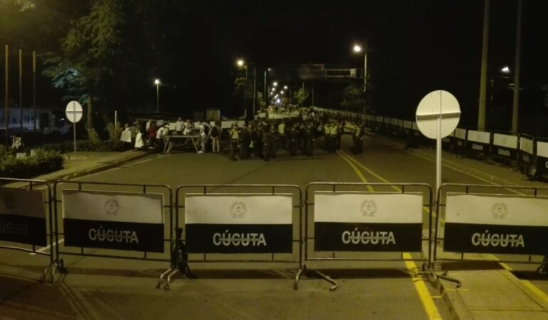 Cierre de frontera por autoridades colombianas en elecciones