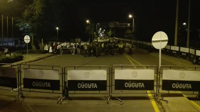 Cierre de frontera por autoridades colombianas en elecciones