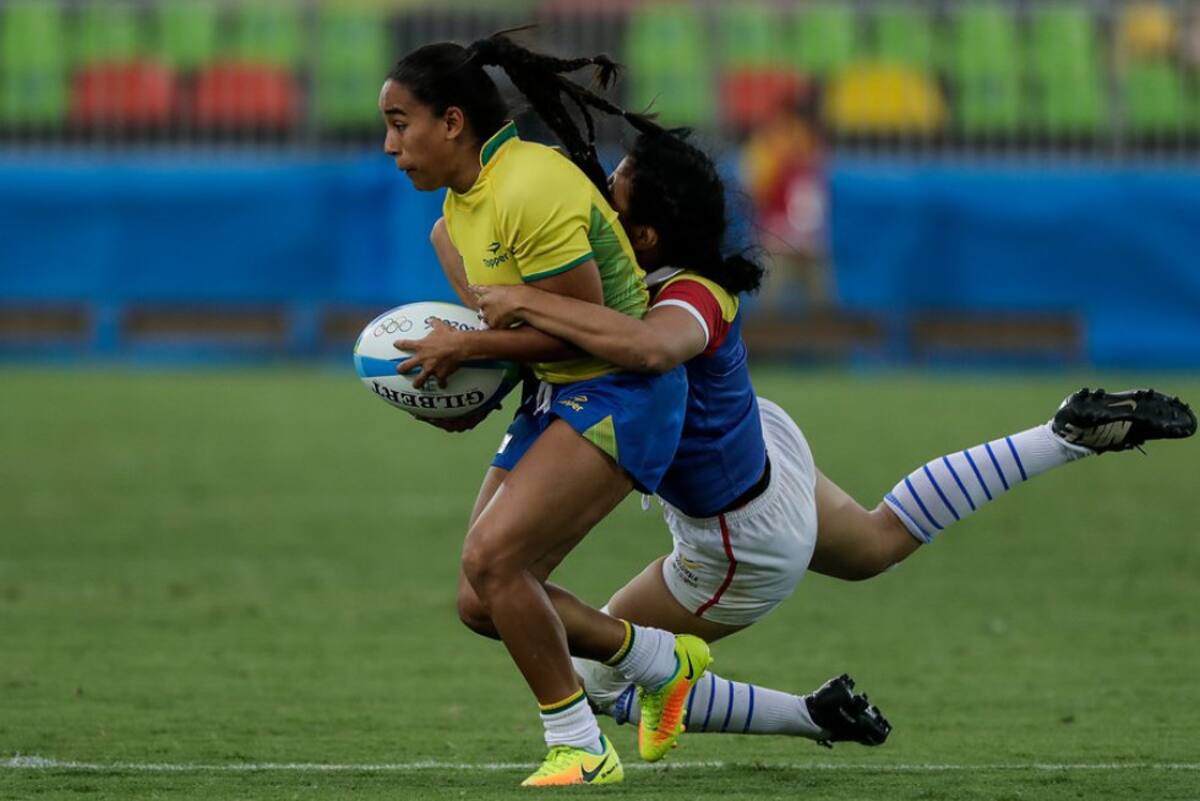 La selección colombiana de rugby se despidió de los Juegos Olímpicos al ser derrotadas por Brasil.