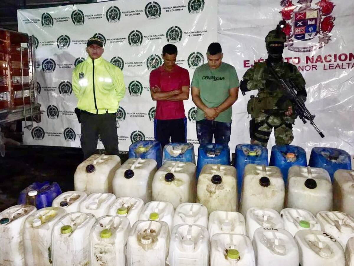En una casa funcionaba un laboratorio para procesar coca en el norte del Cauca