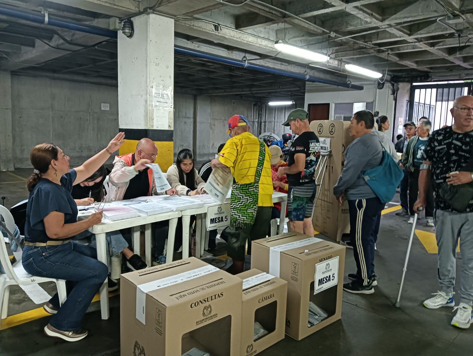 En el Quindío votaron 248.406 en la jornada electoral del 8 de marzo Foto: Adrián Trejos