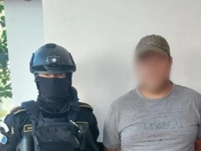 Momento de la captura de Mario Rigoberto Ascencio Tejada, alias “El Rigo” / Foto: Getty Images