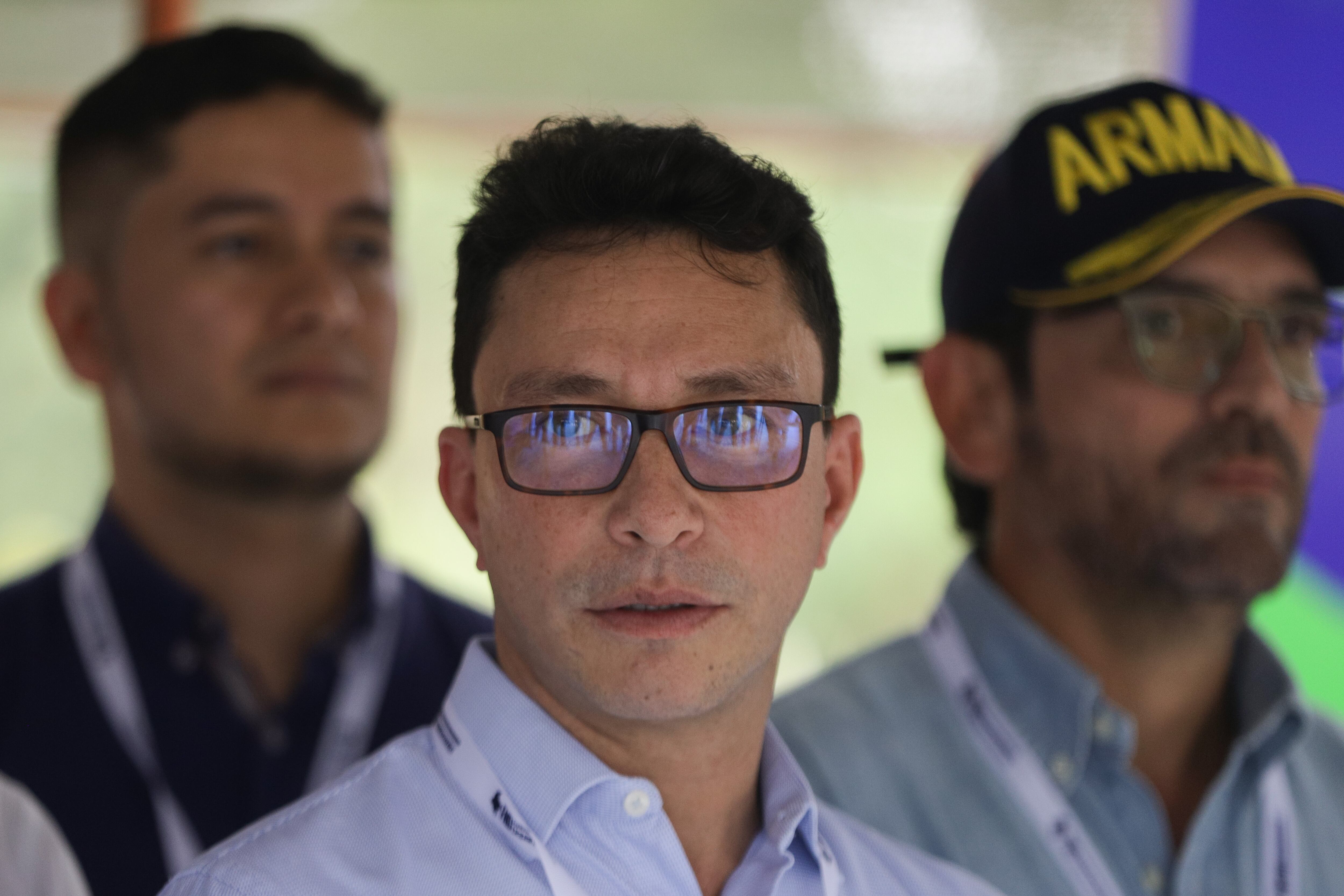 El gobernador Carlos Caicedo hizo fuertes críticas al Gobierno nacional (Colprensa - Álvaro Tavera)