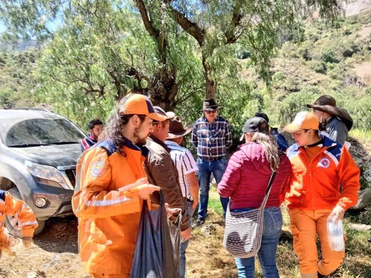 En Jericó ocho familias fueron evacuadas de forma preventiva