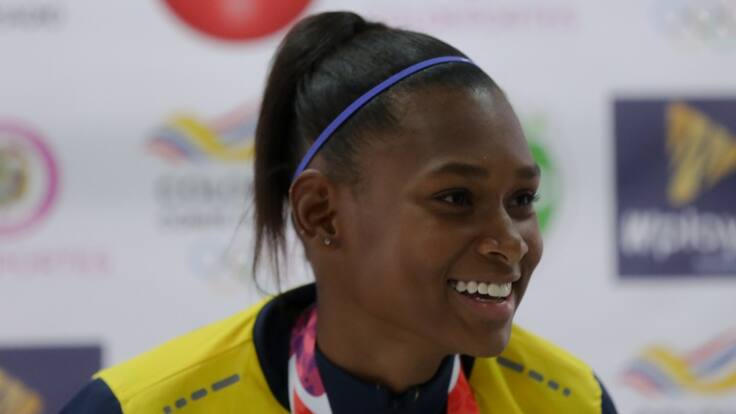 Valeria Cabezas, medalla de oro en los Juegos Olímpicos de la Juventud