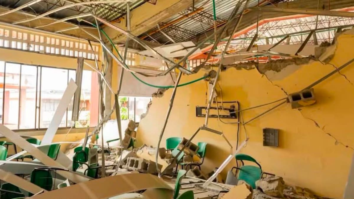 Suspenden clases presenciales en Chocó tras sismo que deja 13 muertos y más de 24.000 afectados