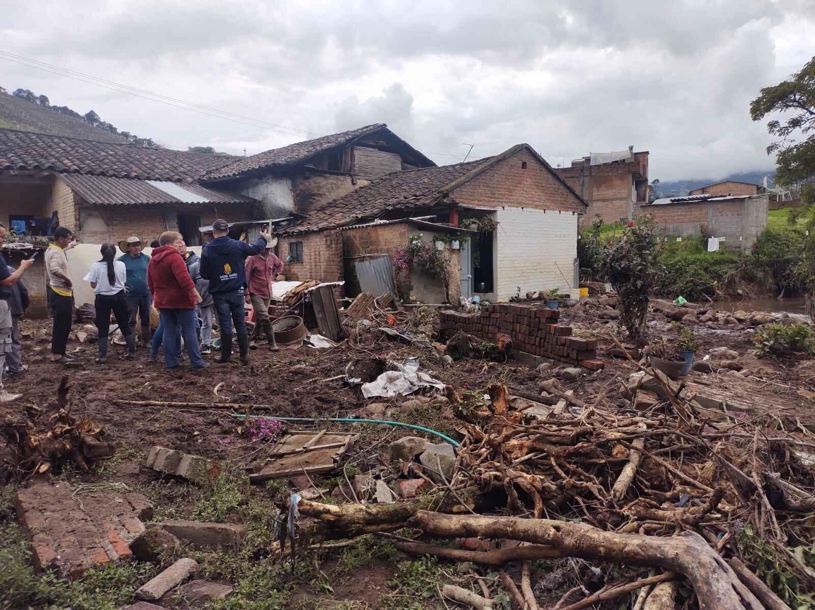 Nariño afectado por lluvias- Cortesía DAGRD