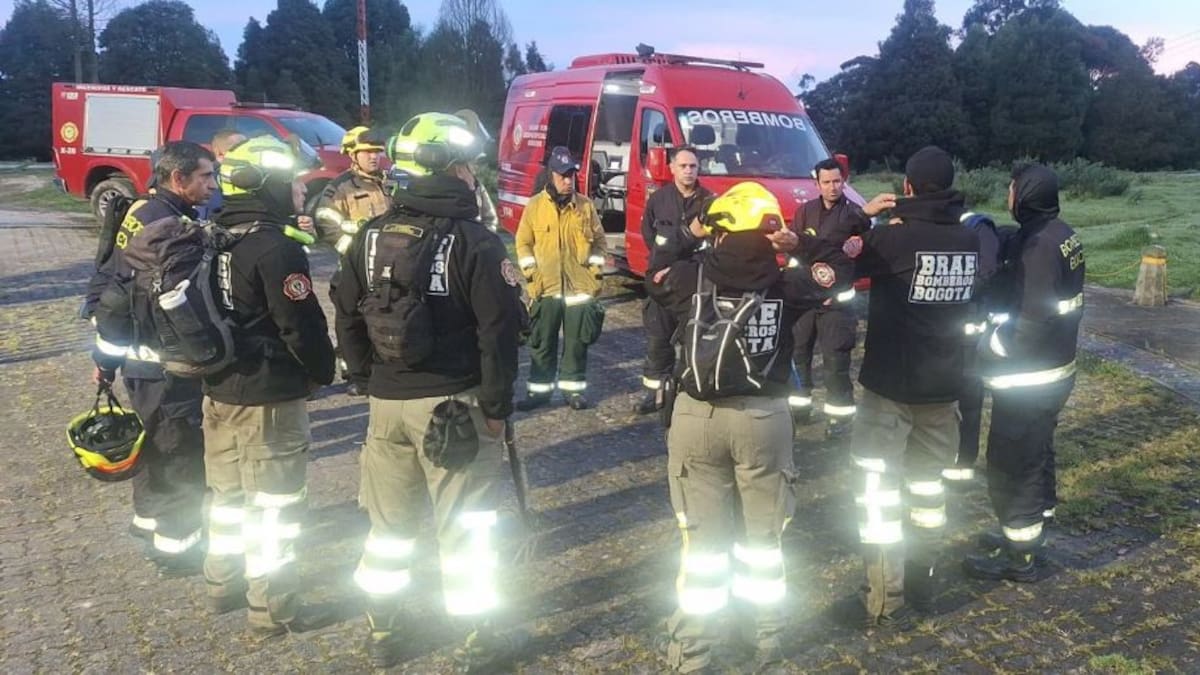 Continúa la búsqueda de 7 personas desaparecidas en Monserrate: desplegaron helicóptero El Halcón