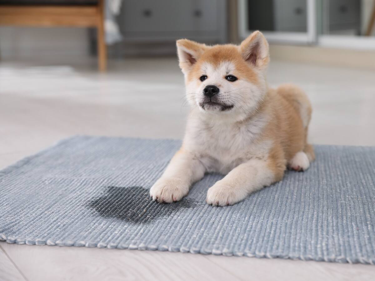 ¿Por qué no se debería usar cloro para limpiar la orina de los perros?