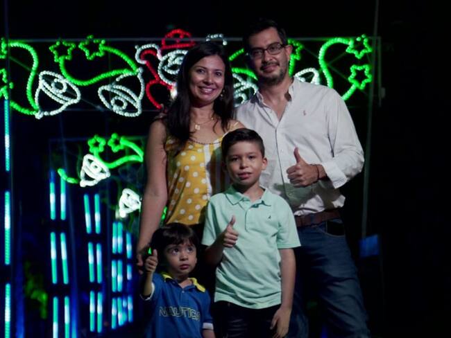 Desde hoy se abre el Parque del Agua con iluminación navideña