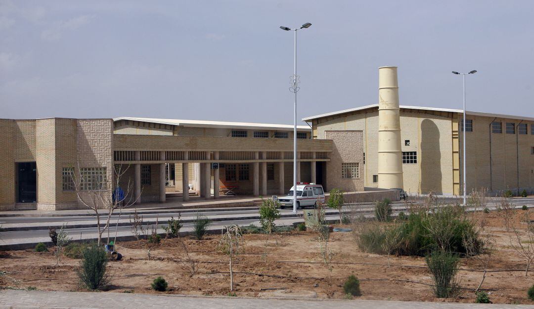 Centro de enriquecimiento nuclear iraní. 
