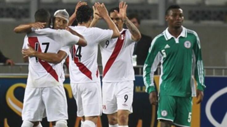 Perú superó 1-0 a Nigeria previo a duelo con Colombia por eliminatorias