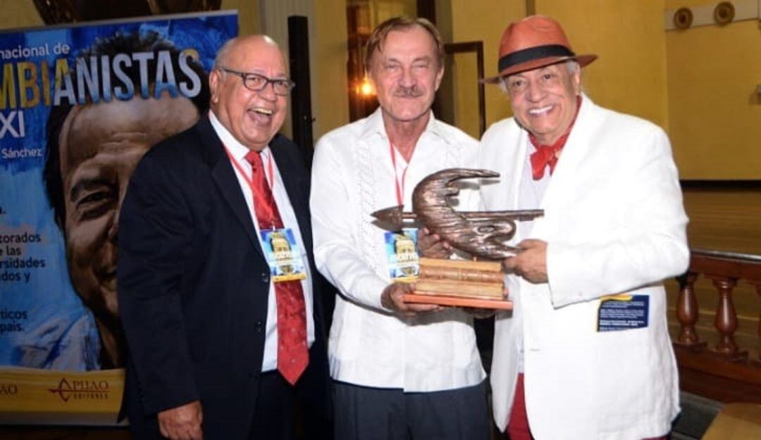 Carlos Orlando y Jorge Eliécer Pardo, escritores tolimenses