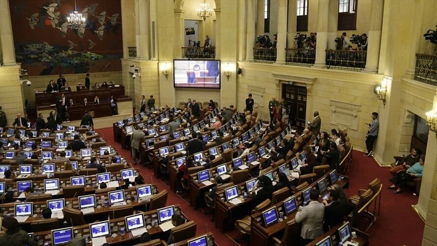 El proyecto de reforma constitucional lleva seis de ocho debates. Foto: Colprensa