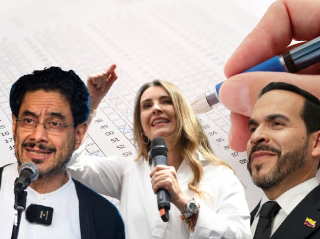 Imagen de referencia. Iván Cepeda - Paloma Valencia - Abelardo De La Espriella - Encuestas: Getty Images.