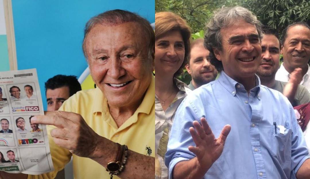 Rodolfo Hernández y Sergio Fajardo