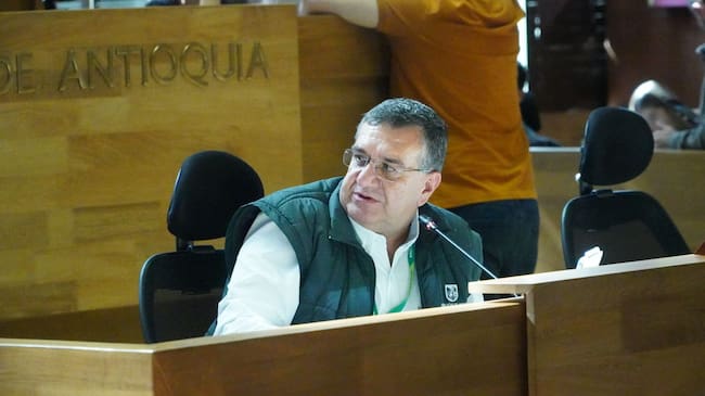 Luis Horacio Gallón, secretario de Infraestructura Física de Antioquia. Foto: Cortesía