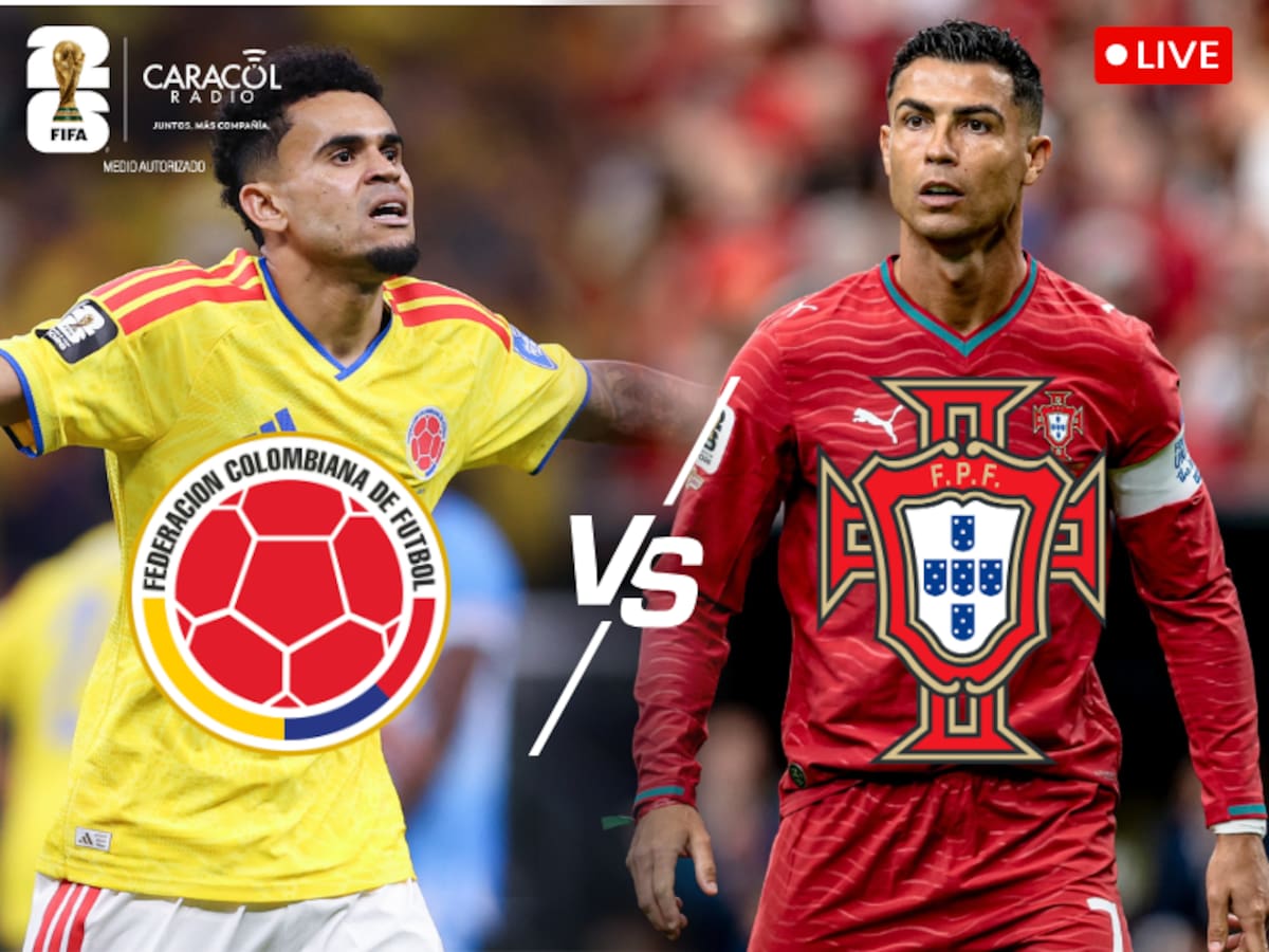 🔴EN VIVO Colombia vs. Portugal: vea la transmisión y el minuto a minuto del partido HOY