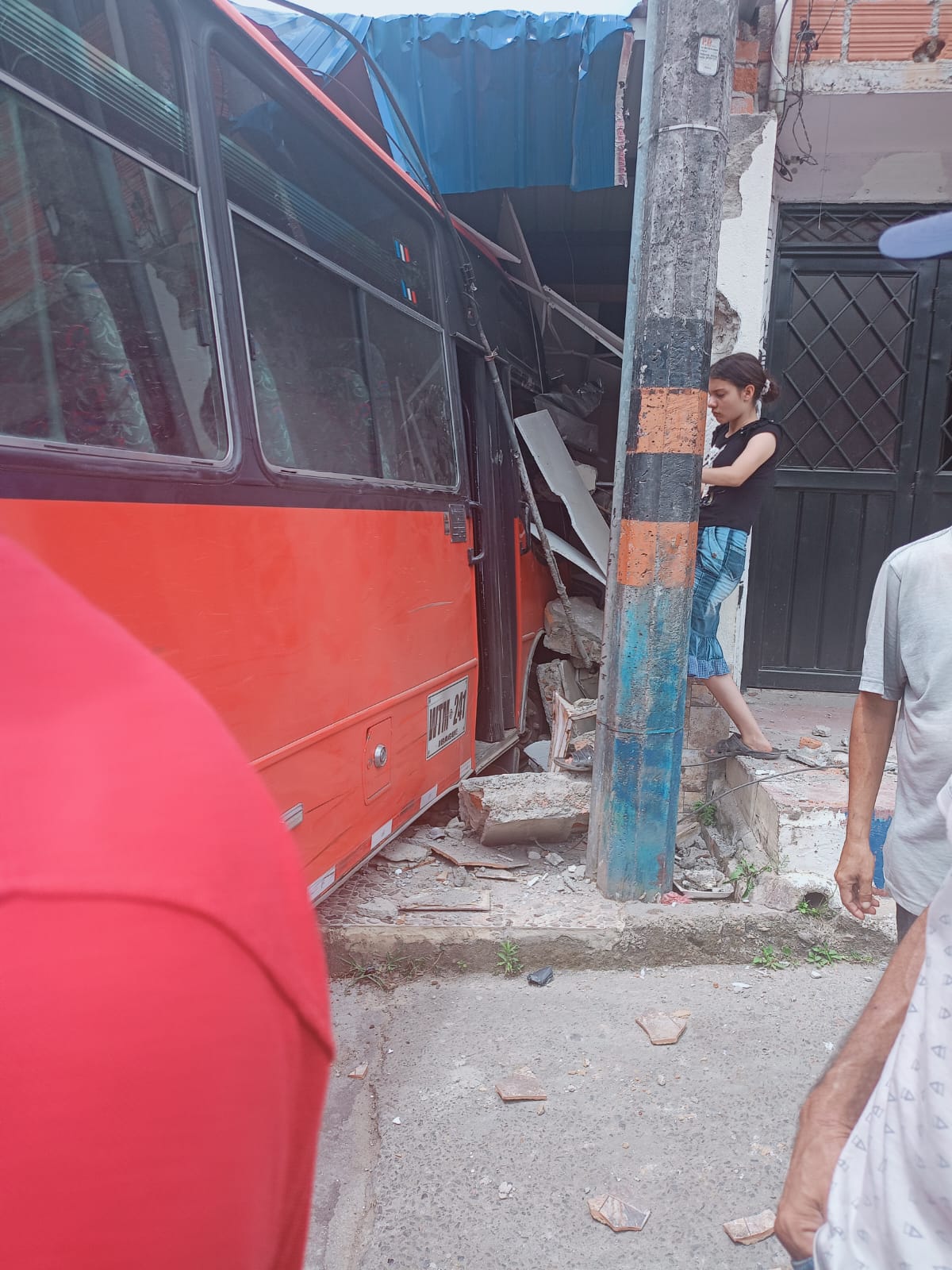 Foto suministrad Red de Apoyo de Ambulancias de Ibagué.