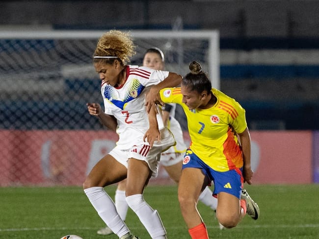 Daniela Garavito, jugadora de la Selección Colombia femenina Sub-20 / Twitter: @FemeninoFVF.