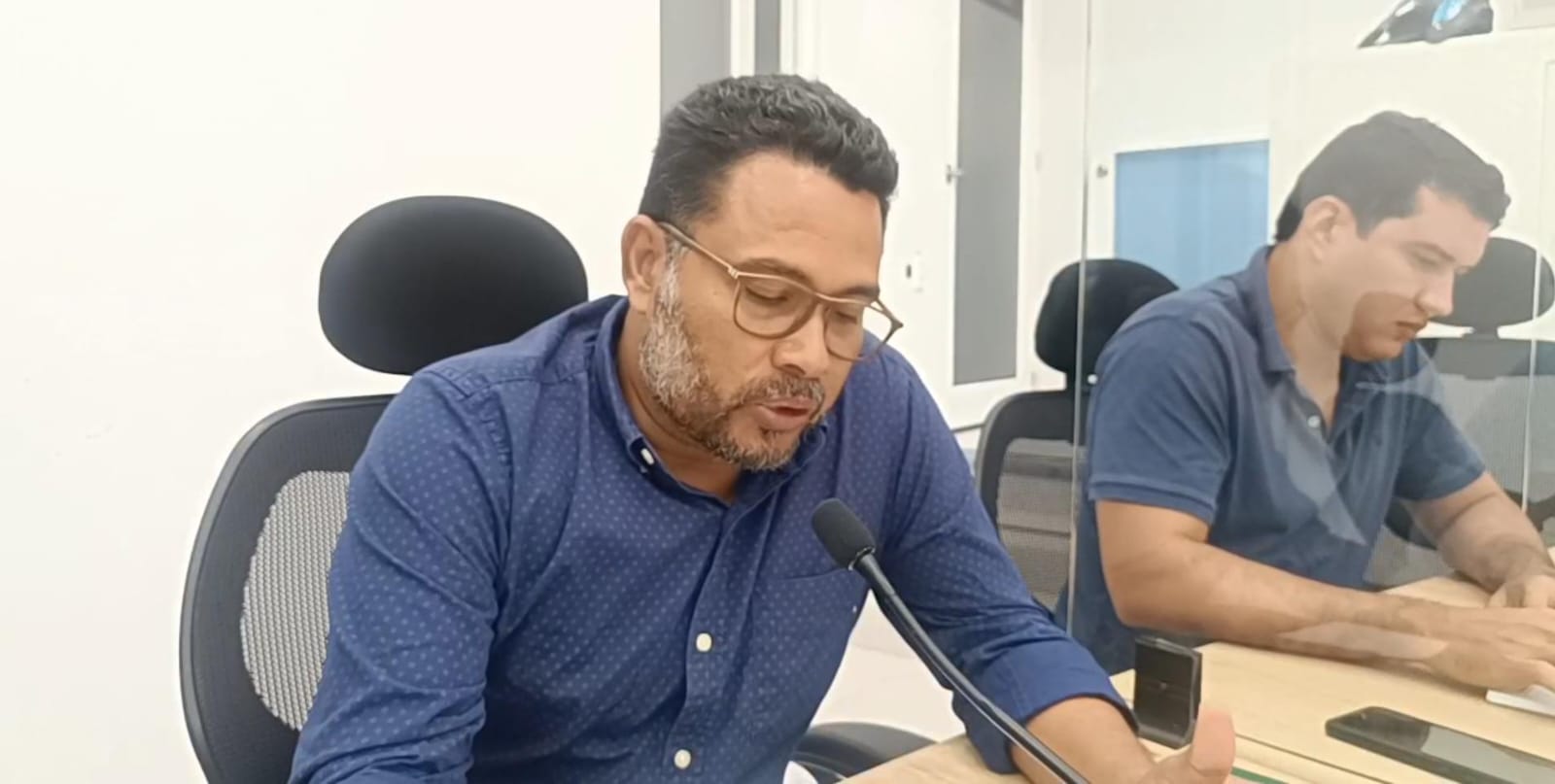 En la sesión e control político realizada en el Concejo Municipal de Puerto Boyacá, se hicieron presentes los representantes de la compañía Magdalena Union Service / Foto: Suministrada