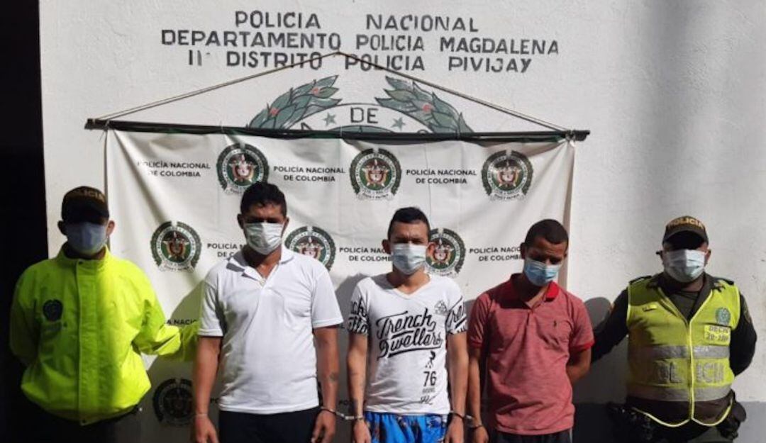 Antonio Luis De La Hoz Yancy, Jesús Enrique Silva Crespo y Cristián David Mercado Cabrera