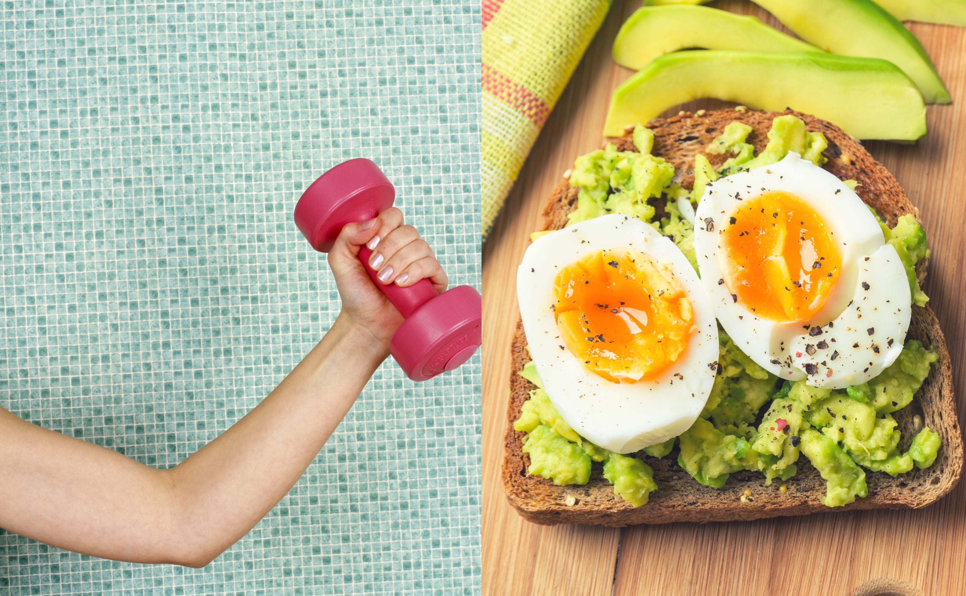 Alimentos para tonificar los brazos. Fotos: Getty Images