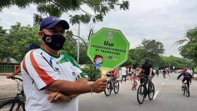 Suspenden ciclovía en Cúcuta por contención del COVID-19