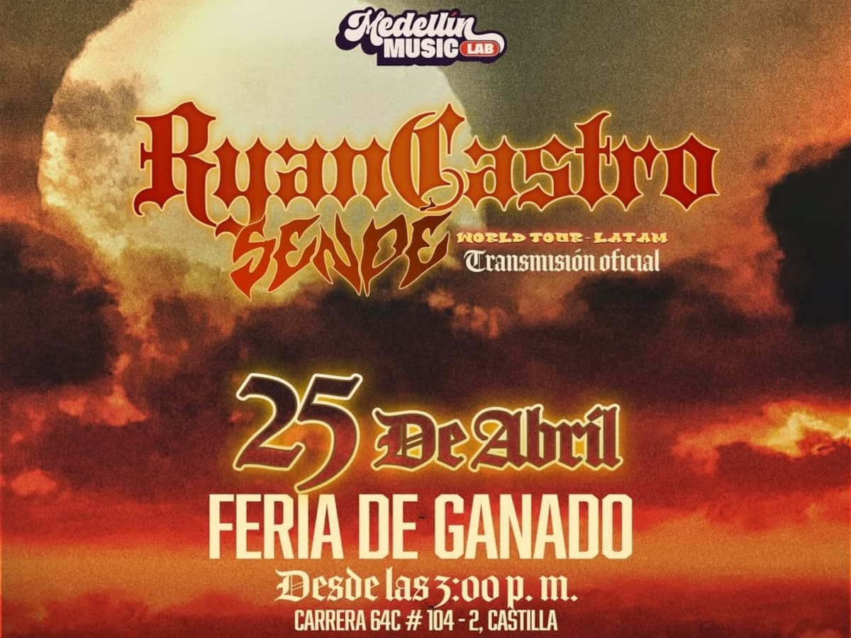 La Alcaldía de Medellín transmitirá en vivo concierto de Ryan Castro para impulsar el talento local