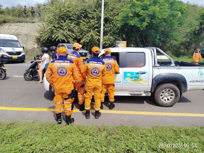 650 voluntarios en 23 municipios del Huila. Foto Defensa Civil Huila