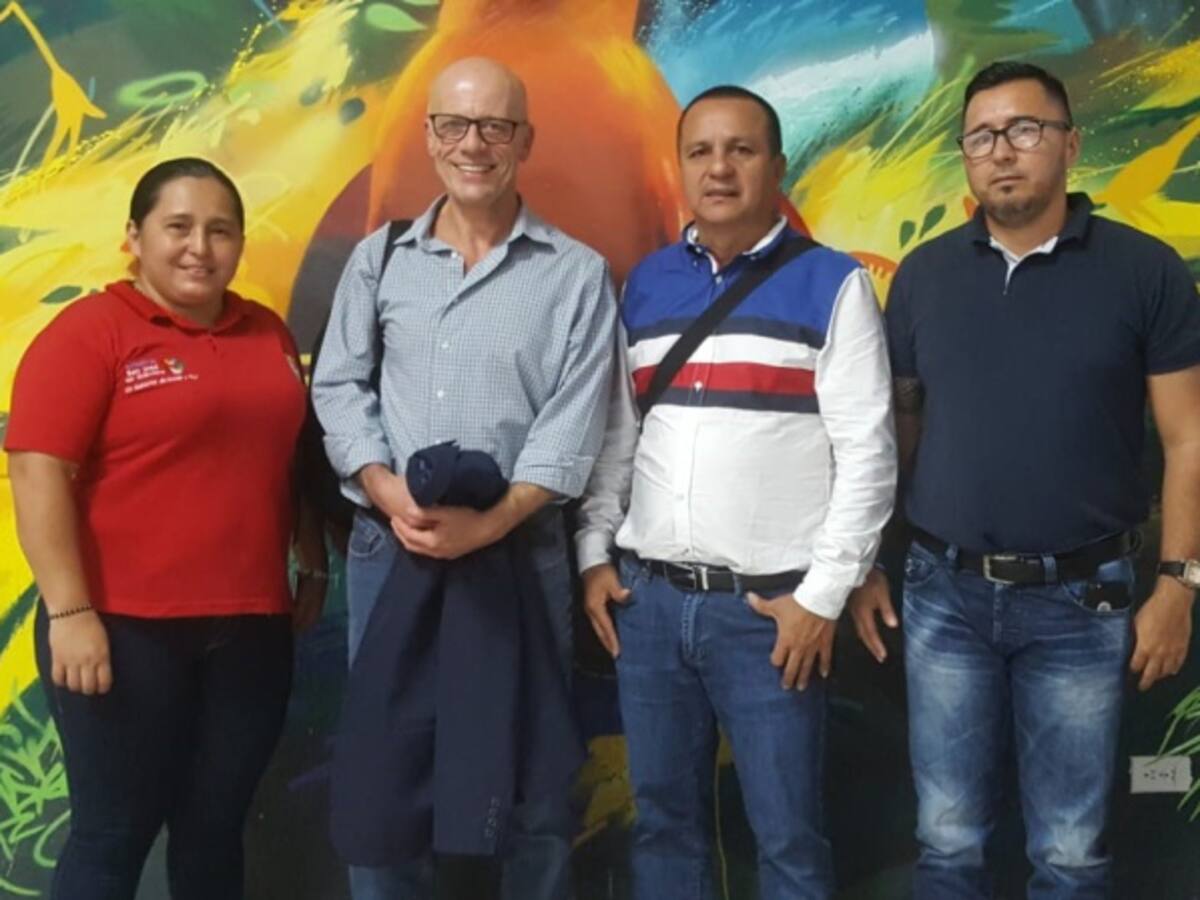 El director de UNOPS en San José del Guaviare