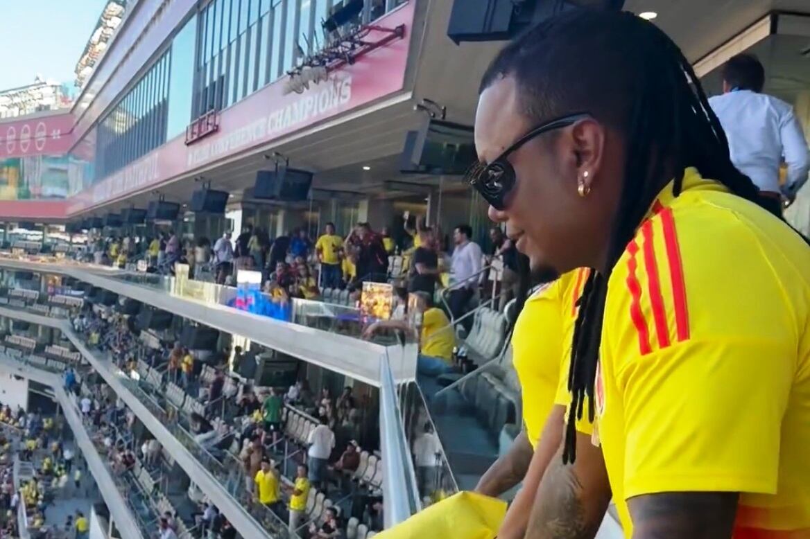‘Vamos mi tricolor’, de Mr. Black resonó en el Levi’s Stadium en el partido de Colombia